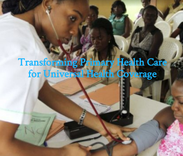 EBOOK TECHNICAL SERIES ON TRANSFORMING PRIMARY HEALTH CARE FOR UNIVERSAL HEALTH COVERAGE